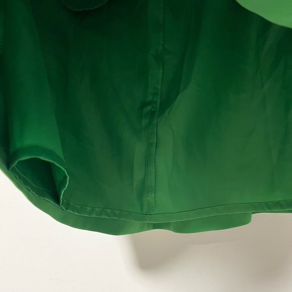 Sandra Angelozzi Women’s Green Ruffle Detail Wrap Skirt Size 38 - Picture 3 of 9